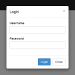 Placing Yii form and submit button in bootstrap 3 modal popup