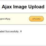Ajax Image Upload using PHP and jQuery