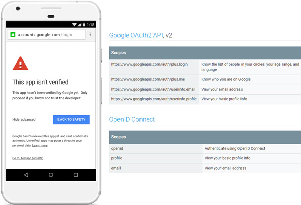 Google OAuth Client Verification