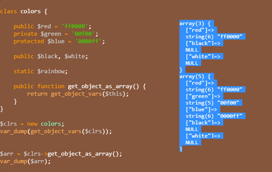 php assignment array